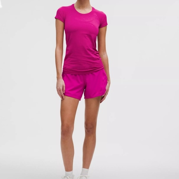 Lululemon Swiftly Tech Short-Sleeve Shirt 2.0 * hip  Length Ripened Rasp… - Picture 1 of 10